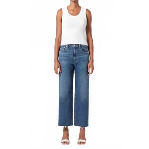 NEW AGOLDE harper crop jeans in motion